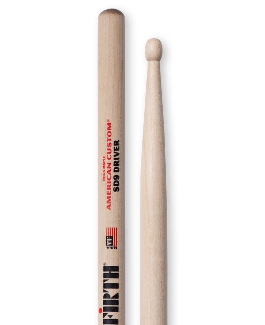Vic Firth SD9 Driver Hard Rock Maple Drum Sticks