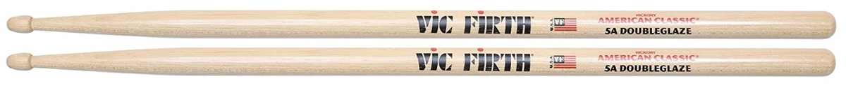 Vic Firth American Classic Double Glaze Drum Sticks - Wood Tip