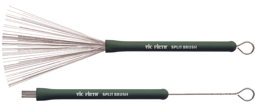 Vic Firth 'Split Brush' Retractable Wire Brush VF-SB