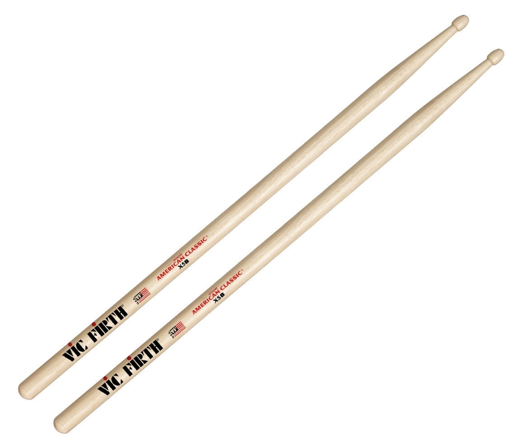Vic Firth X5B American Classic Drumsticks - Wood Tip