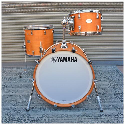 Image 16 - Yamaha Absolute Maple Hybrid 12" 14" 20" 3pc Shell Pack, Vintage Natural - New Open Box