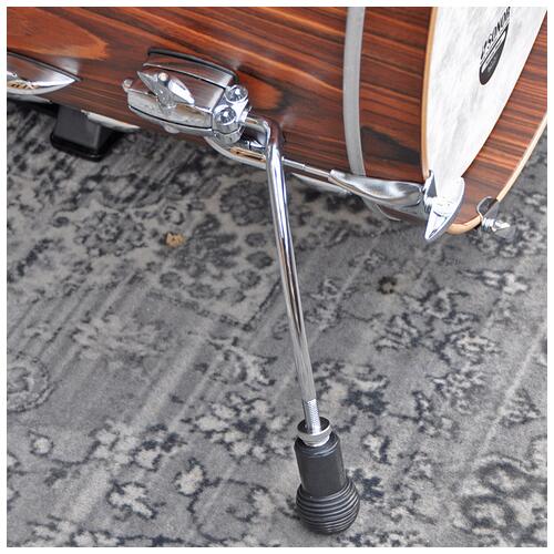 Image 3 - Sonor Vintage Drumkit 18'' 3pc Shell Pack, Rosewood Semi Gloss with Mount