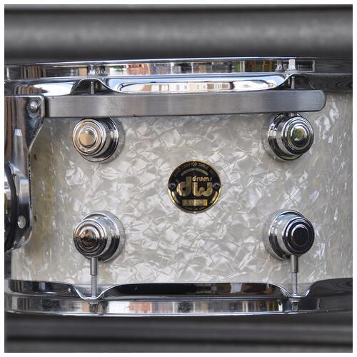 Image 7 - DW 12", 14", 18" Drum Workshop Collectors Series Drum Kit in White Pearl finish *2nd Hand*