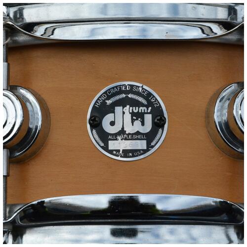 Image 4 - DW Collectors 13" x 5" Snare Drum In Natural Satin Oil 1997 *2nd Hand*