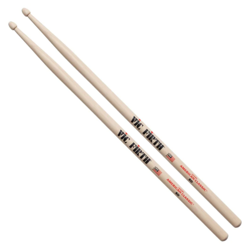 Vic Firth 8D American Classic Drum Sticks - Wood Tip