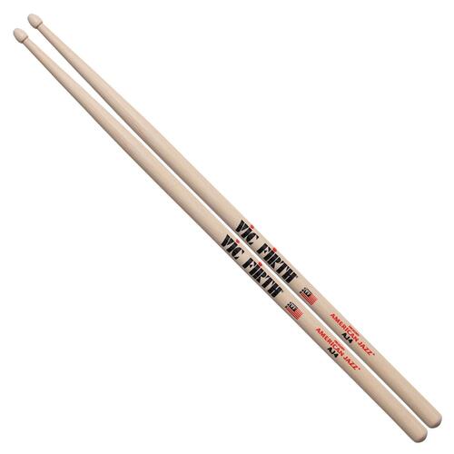 Image 4 - Vic Firth American Jazz Drum Sticks - Wood Tip