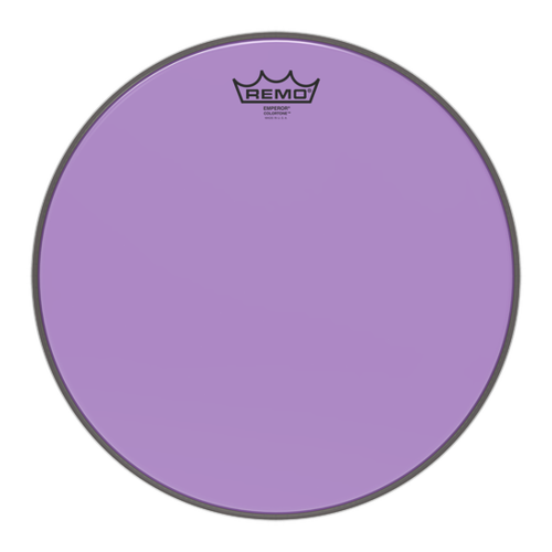 Remo Emperor Colortone Purple Drum Heads
