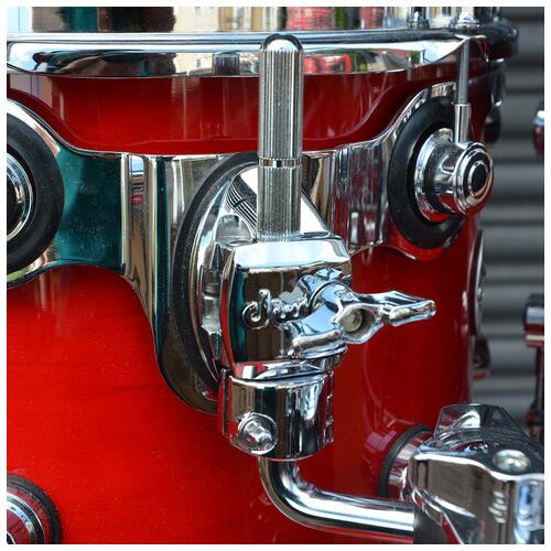 Image 6 - DW Performance In Red Lacquer 10" 12" 14" 22" Shell Pack - 2nd Hand