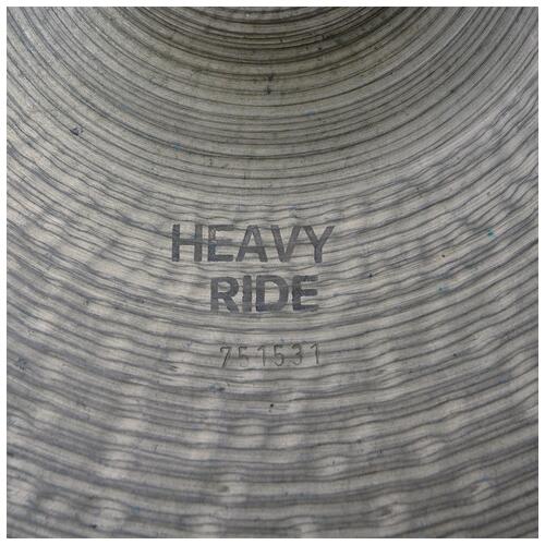 Image 3 - Paiste 20" 2002 Heavy Ride - 2nd Hand