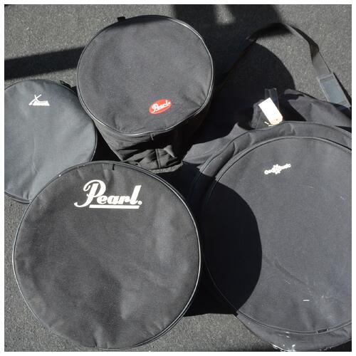 Image 1 - X drum 12", Pearl 13" 16", G4M 22" case set - 2nd Hand