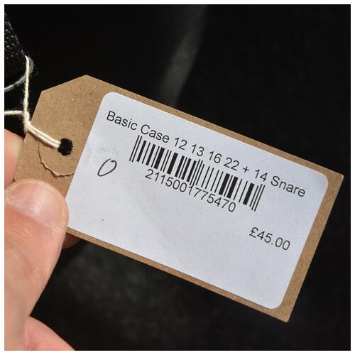 Image 2 - Basic (Millenium/G4M) Case Set 12" 13" 16" 22" + 14" Snare - 2nd Hand