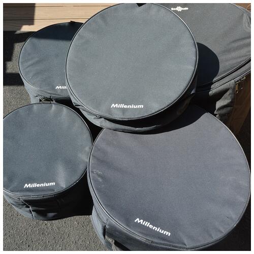 Image 3 - Basic (Millenium/G4M) Case Set 12" 13" 16" 22" + 14" Snare - 2nd Hand