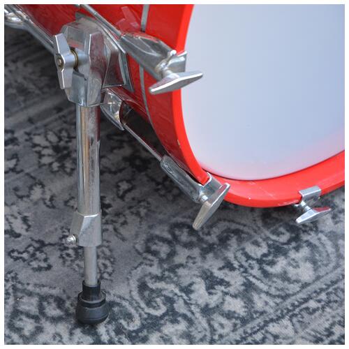 Image 6 - Premier Projector 90s Red Lacquered With Chrome Snare And Hardware 12" 13" 16" 22" - 2nd Hand