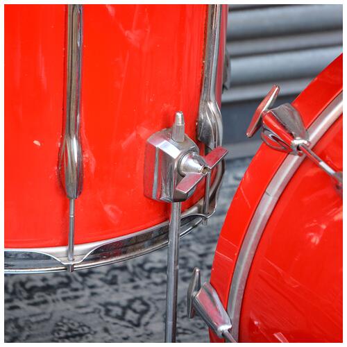 Image 7 - Premier Projector 90s Red Lacquered With Chrome Snare And Hardware 12" 13" 16" 22" - 2nd Hand