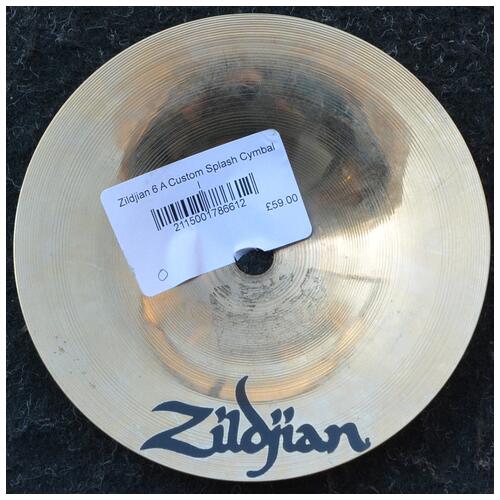 Image 2 - Zildjian 6" A Custom Splash Cymbal - 2nd Hand