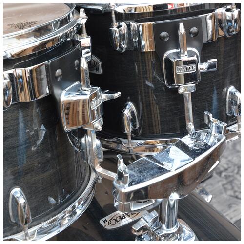Image 4 - Mapex M Birch 10" 12" 13" 16" 22" Snare Hardware Black Lacquer - 2nd Hand