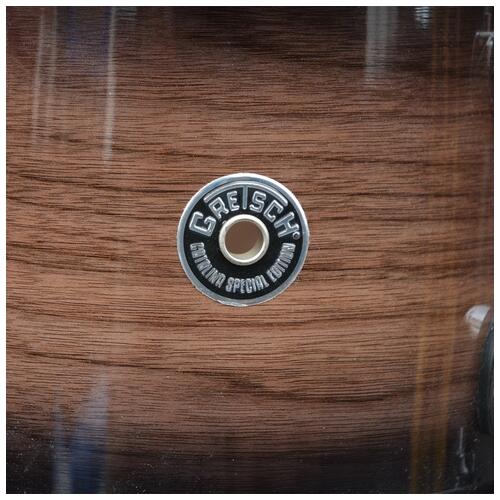 Image 4 - Gretsch Special Edition Catalina 12" 14" 18" 14" Snare Gloss Walnut Burst with Wood Hoops - 2nd Hand