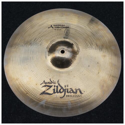 Image 1 - Zildjian 16" Avedis Brilliant Medium Thin Crash Cymbal - 2nd Hand
