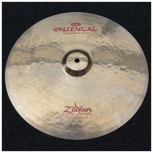 Image 1 - Zildjian 16" Oriental Trash Crash Cymbal - 2nd Hand
