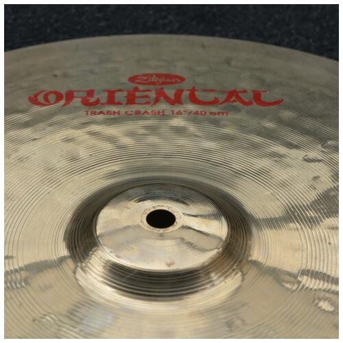 Image 2 - Zildjian 16" Oriental Trash Crash Cymbal - 2nd Hand