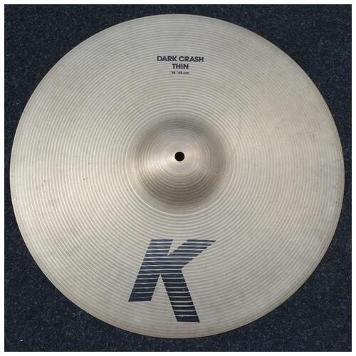 Zildjian 18" K Dark Crash Thin Crash - 2nd Hand