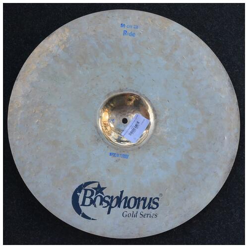 Image 2 - Bosphorus Gold Raw 20" Ride Cymbal - 2nd Hand
