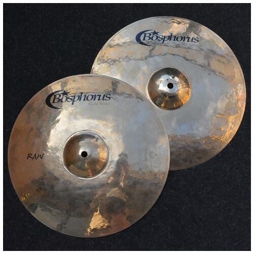 Bosphorus Gold Raw 14" Hi Hat Cymbals - 2nd Hand