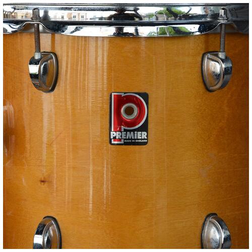 Image 2 - Premier Amber XPK With Hardware 12" 13" 16" 22" 14" Snare in Honey Amber Lacquer - 2nd Hand