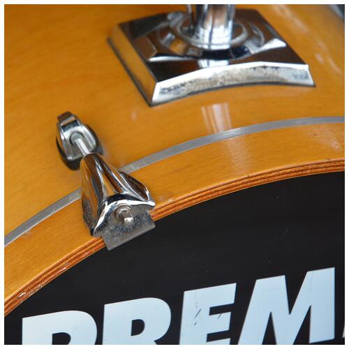 Image 4 - Premier Amber XPK With Hardware 12" 13" 16" 22" 14" Snare in Honey Amber Lacquer - 2nd Hand