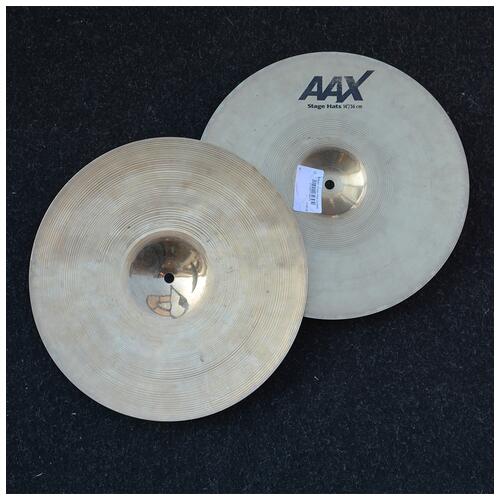 Image 2 - Sabian 14" AAX Stage Hats Cymbals - 2nd Hand