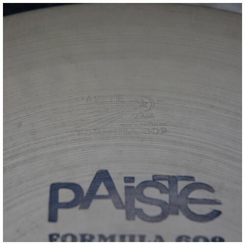 Image 5 - Paiste 1970s 15" Sound Edge Formula 602 Hi Hat Cymbals - 2nd Hand