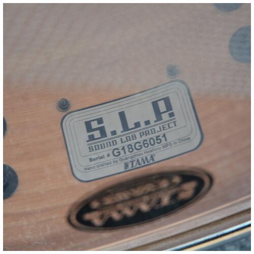 Image 6 - Tama LHK145-SVH S.L.P. Snare Hickory 14 x 5" Satin Vintage Hickory - open box