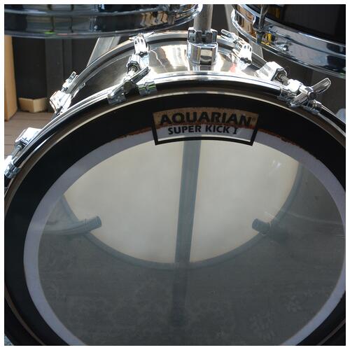 Image 14 - Rogers Usa Big R 1970s Londoner Drum Kit 12",13",16",22" In Ebony With Stands - 2nd Hand