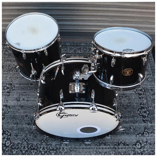 Image 27 - Gretsch USA 24",13",16" Shells Black Nitron 1970s - 2nd Hand