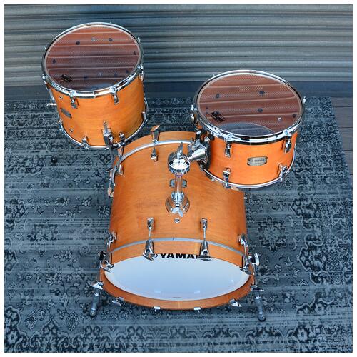Image 14 - Yamaha Absolute Maple Hybrid 12" 14" 20" 3pc Shell Pack, Vintage Natural - New Open Box