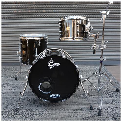 Image 2 - Gretsch New Classic 12" 14" 18" in Black Sparkle Lacquer - 2nd Hand