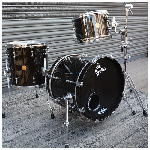 Gretsch New Classic 12" 14" 18" in Black Sparkle Lacquer - 2nd Hand