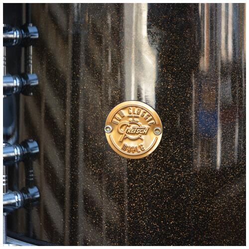 Image 5 - Gretsch New Classic 12" 14" 18" in Black Sparkle Lacquer - 2nd Hand