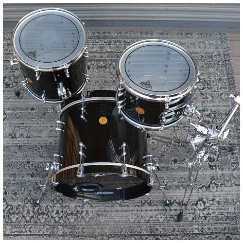 Image 14 - Gretsch New Classic 12" 14" 18" in Black Sparkle Lacquer - 2nd Hand