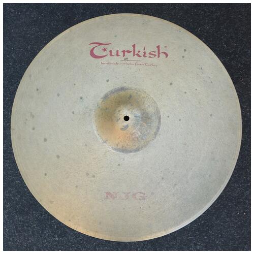Turkish Njg 22" Medium Ride Cymbal - 2nd Hand