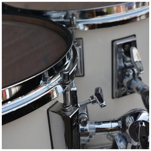 Image 4 - Sonor Lite 1980's 10" 12" 13" 16" 22" Scandinavian Birch Drum Set in Cream White Lacquer - 2nd Hand