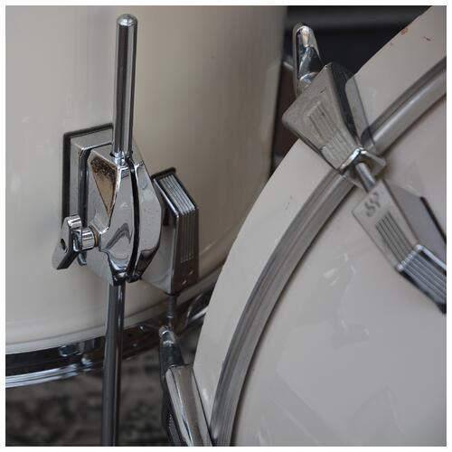 Image 9 - Sonor Lite 1980's 10" 12" 13" 16" 22" Scandinavian Birch Drum Set in Cream White Lacquer - 2nd Hand