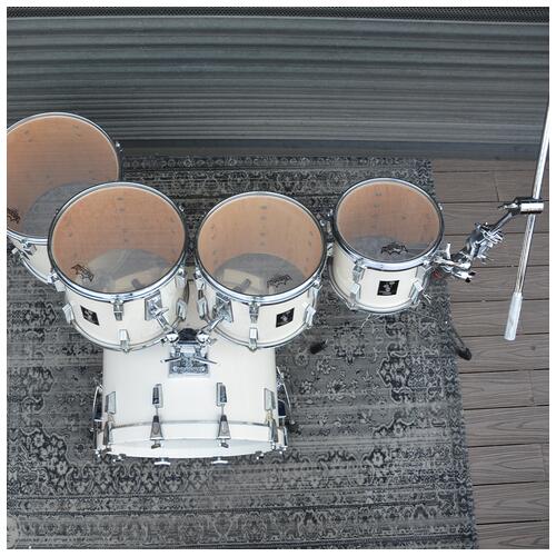 Image 19 - Sonor Lite 1980's 10" 12" 13" 16" 22" Scandinavian Birch Drum Set in Cream White Lacquer - 2nd Hand