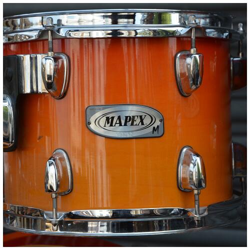 Image 3 - Mapex M Birch Series Shellpack 8" 10" 12" 14" floor tom 22" Sunburst Kit with Tom Stand