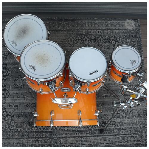 Image 13 - Mapex M Birch Series Shellpack 8" 10" 12" 14" floor tom 22" Sunburst Kit with Tom Stand