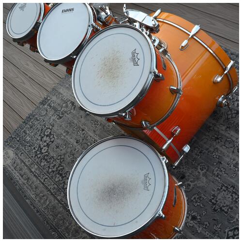 Image 14 - Mapex M Birch Series Shellpack 8" 10" 12" 14" floor tom 22" Sunburst Kit with Tom Stand