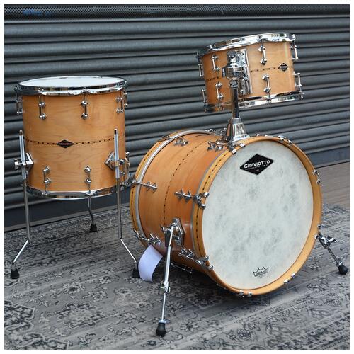 Johnny Craviotto 18x14" 12x8" 14x14" 2009 Shell Pack 2nd Hand