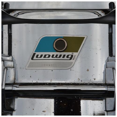 Image 2 - Ludwig 14x6.5" LM402 Supraphonic 1970s Snare Drum - some pitting SN1845200 - Vintage