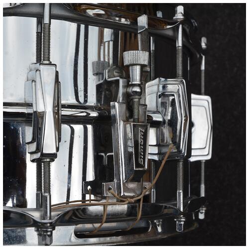 Image 5 - Ludwig 14x6.5" LM402 Supraphonic 1970s Snare Drum - some pitting SN1845200 - Vintage