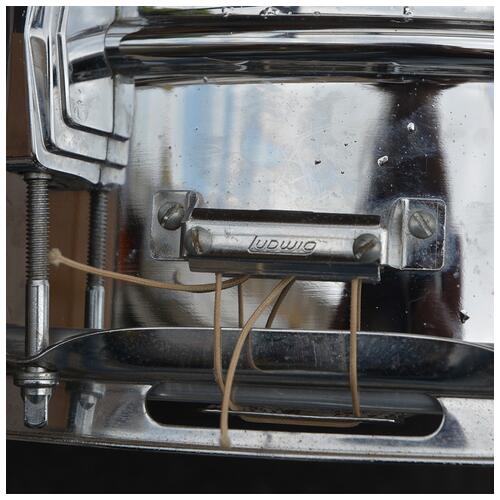 Image 4 - Ludwig 14x6.5" LM402 Supraphonic 1970s Snare Drum - some pitting SN1845200 - Vintage